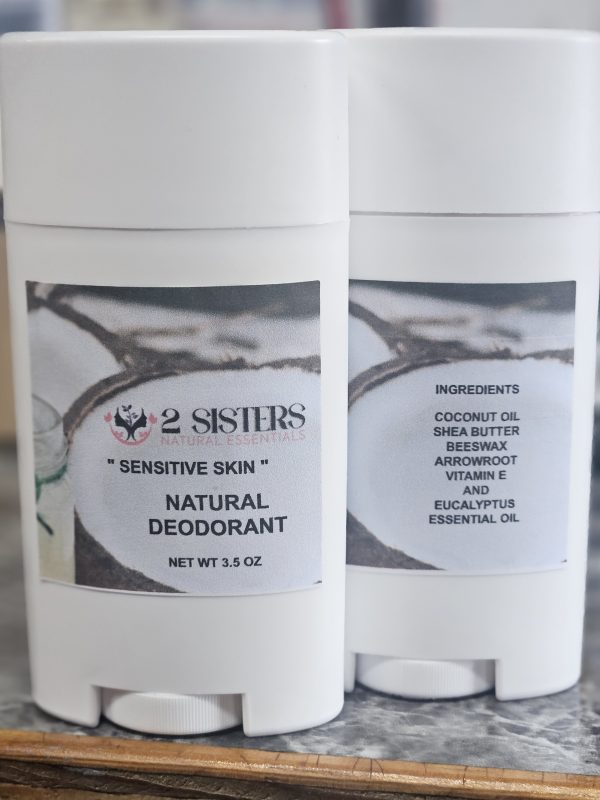 NEW ITEM!!!! Natural Deodorant " Sensitive Skin " NET WT 3.5 oz